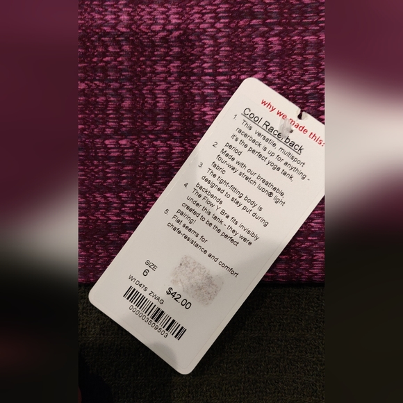 Lululemon Size 6 shirt - Picture 2 of 5